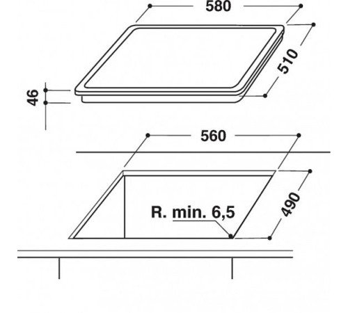 Варочная панель HOTPOINT-ARISTON HAR 642 DO X