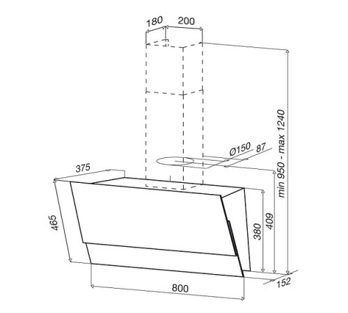 Вытяжка BEST BHC84751WA
