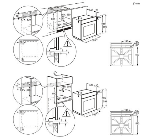 Духовой шкаф ELECTROLUX EOD4P57H