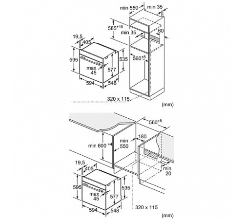 Духовой шкаф BOSCH HBG978NB1S