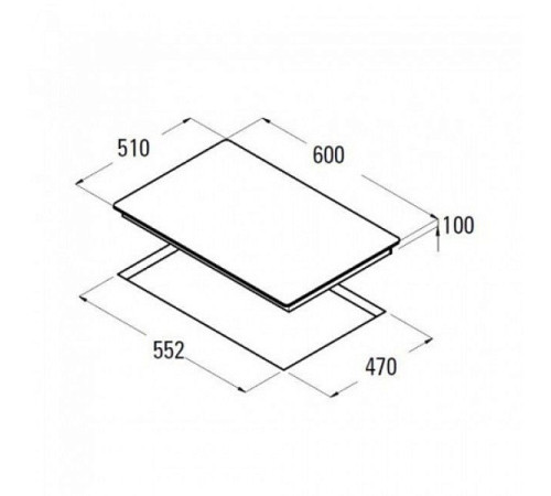 Встраиваемая газовая варочная панель Cata CB 631 A