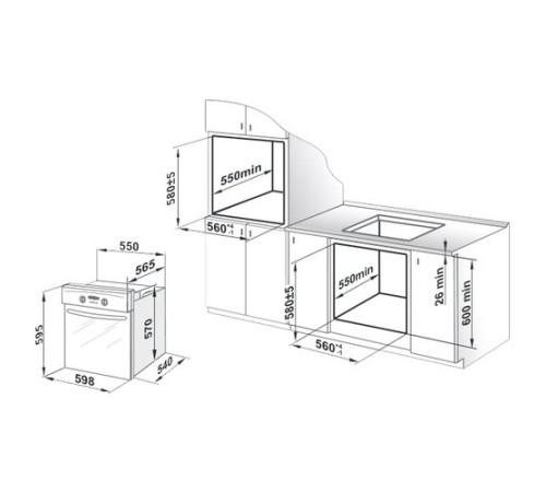 Духовой шкаф GEFEST ЭДВ ДА 622-02