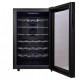 Винный шкаф CAVANOVA CV028NS черный