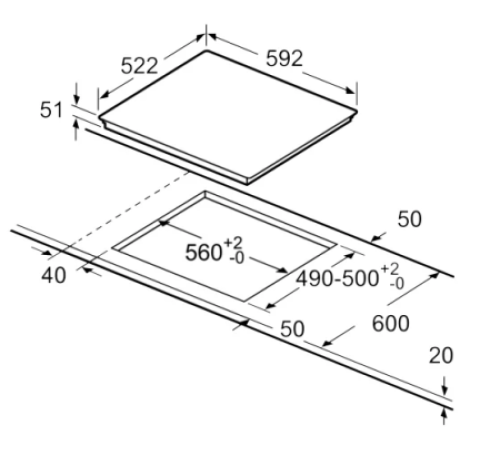 Варочная поверхность Bosch PUE 611 BF1E черный