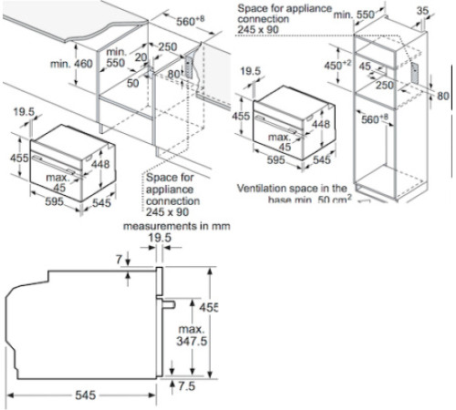 Встраиваемая микроволновая печь Siemens CF 634AGS1