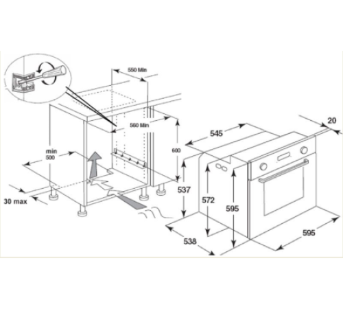Духовой шкаф WHIRLPOOL  akzm8200/ix