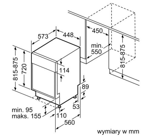 Посудомоечная машина BOSCH SPS4HMI61E