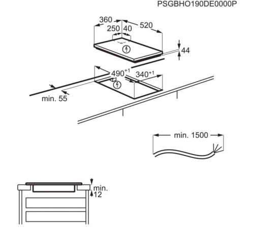 Газовая панель GORENJE GW 6D42 CLI