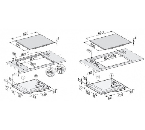 Варочная поверхность MIELE KM 7466 FL
