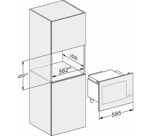 Микроволновая печь MIELE M2240SC OBSW