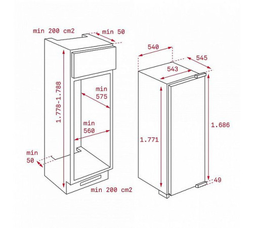Винный шкаф Cavanova OW8CS