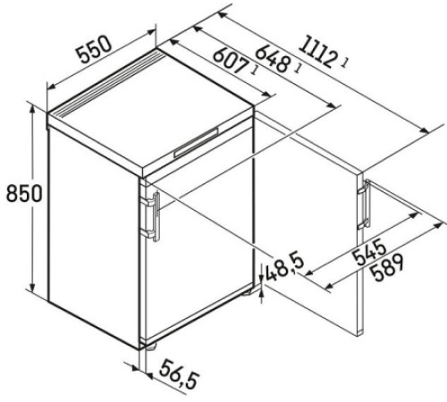 Морозильная камера LIEBHERR Fe 1404