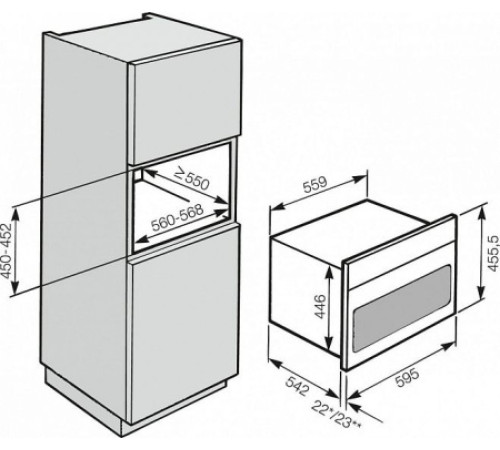 Духовой шкаф MIELE H6800BM EDST/CLST сталь CleanSteel