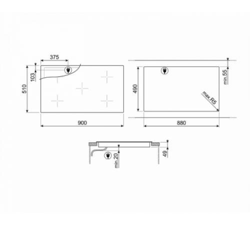 Духовой шкаф MIELE H6401BM HVBR коричневый гавана