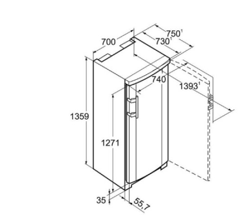 Морозильник LIEBHERR GN 3815