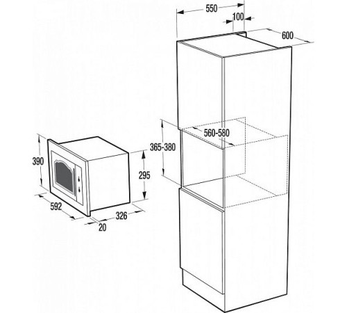 Микроволновая печь Gorenje BM 235 CLB