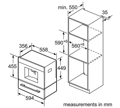 Кофемашина BOSCH CTL836EC6