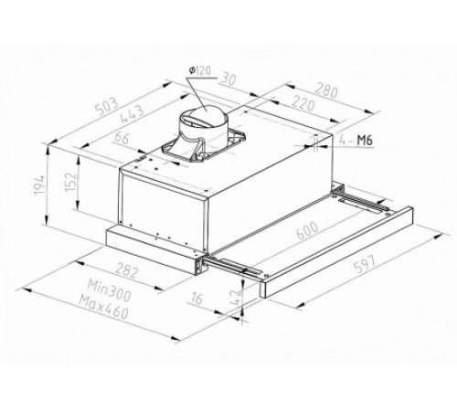 Вытяжка HAIER HVX-T671B