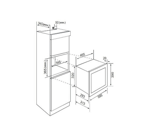 Микроволновая печь ZUGEL ZMO201B