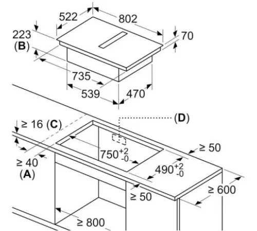 Варочная поверхность BOSCH PVS811B16E