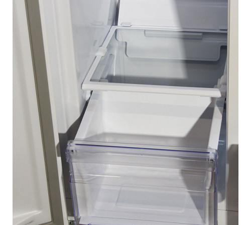 Холодильник GINZZU NFK-462 стальной