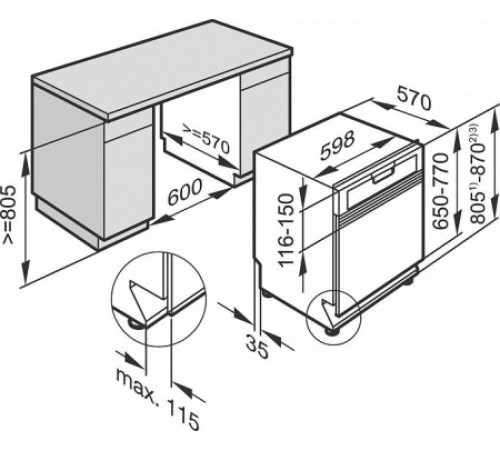 Посудомоечная машина MIELE g 6410 sci