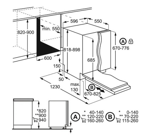 Посудомоечная машина Electrolux EEG 67310 L