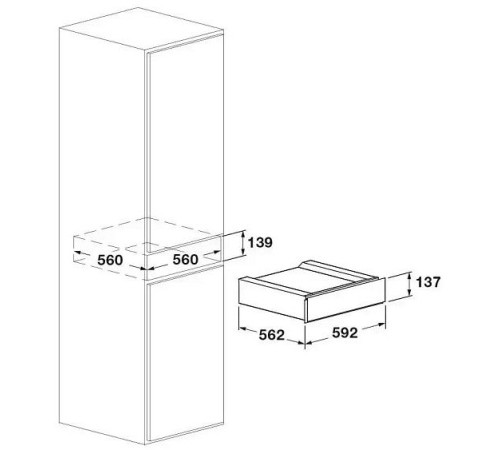 Подогреватель для посуды FULGOR FCLWD 150 BK