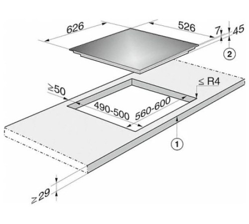 Варочная панель Miele KM 6093