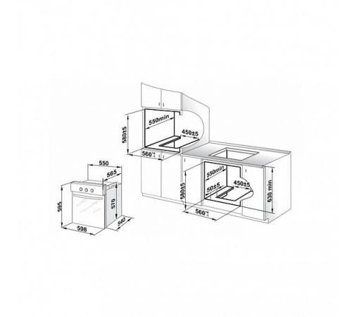 Газовый духовый шкаф GEFEST ДГЭ 62101