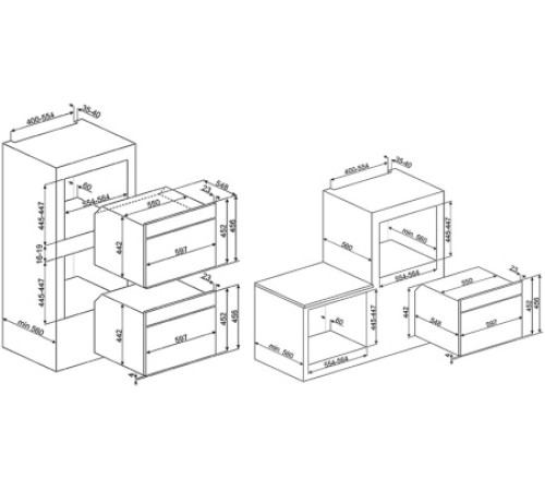Пароварка SMEG SF4390VX-1