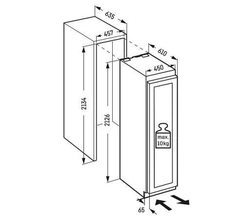 Винный шкаф LIEBHERR EWT 9175 петли левые