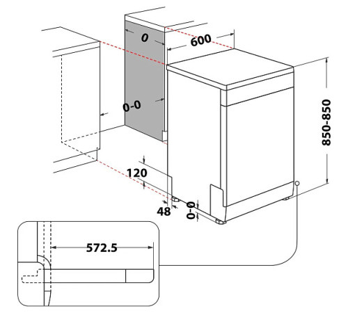 Посудомоечная машина INDESIT DFE 1B19 14