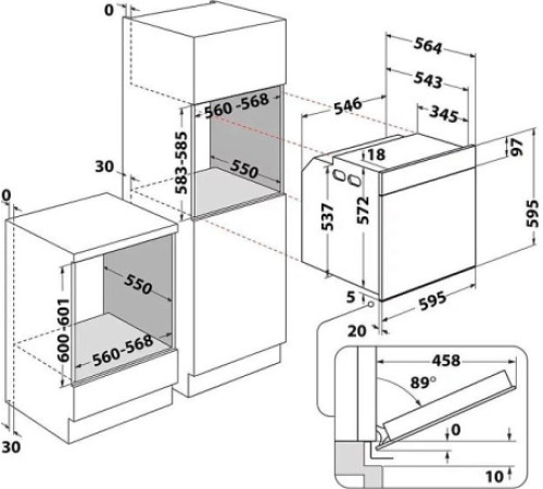 Духовой шкаф WHIRLPOOL AKZ9 7890 IX