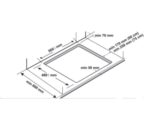 Варочная поверхность Candy CHG6LW