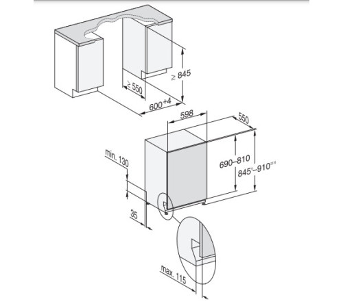 Посудомоечная машина MIELE G 7265 SCVi XXL EDST