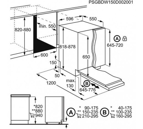 Встраиваемая посудомоечная машина ZANUSSI zdt 92200fa
