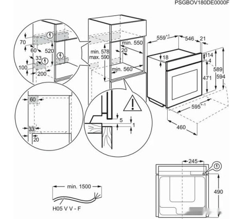 Духовой шкаф ELECTROLUX EOB9S31WX