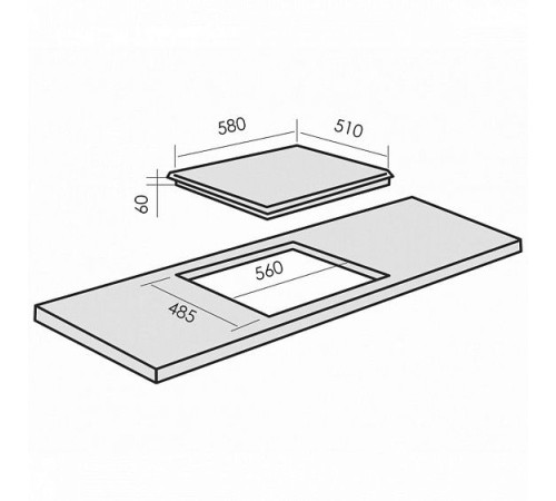 Варочная панель MBS PG-610WH
