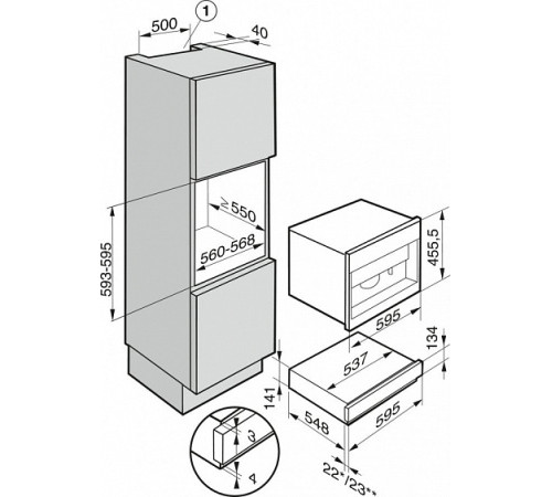 Подогреватель посуды MIELE ESW 7010 GRGR графитовый серый