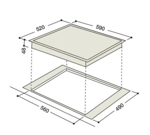 Электрическая поверхность HOTPOINT-ARISTON 7h krd 640 b