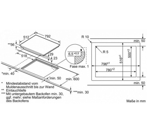 Варочная поверхность Siemens EH 801LVC1 черный