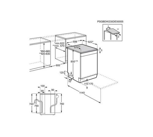 Посудомоечная машина ELECTROLUX ESM 48310 SW