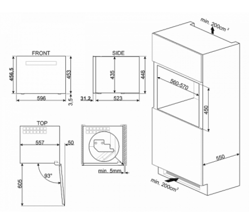 Винный шкаф SMEG CVI621LWNR3