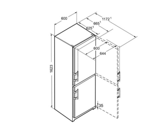 Холодильник LIEBHERR CUef 2915