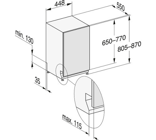 Посудомоечная машина MIELE G 5790 SCVi SL