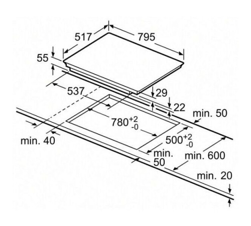 Варочная поверхность NEFF T48BT00N0