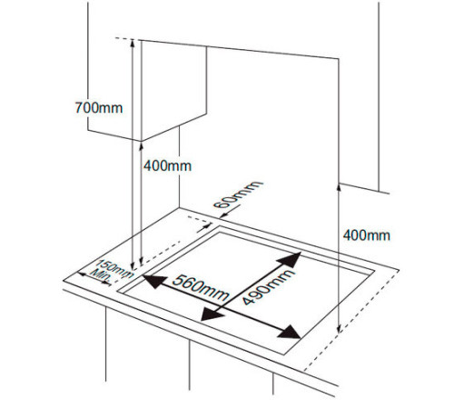 Газовая поверхность SAMSUNG NA64H3010BK