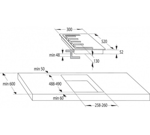 Газовая панель GORENJE GC 321 B
