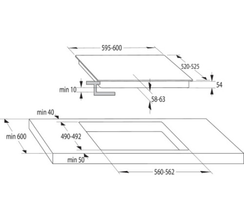 Варочная поверхность GORENJE GI6421SYW